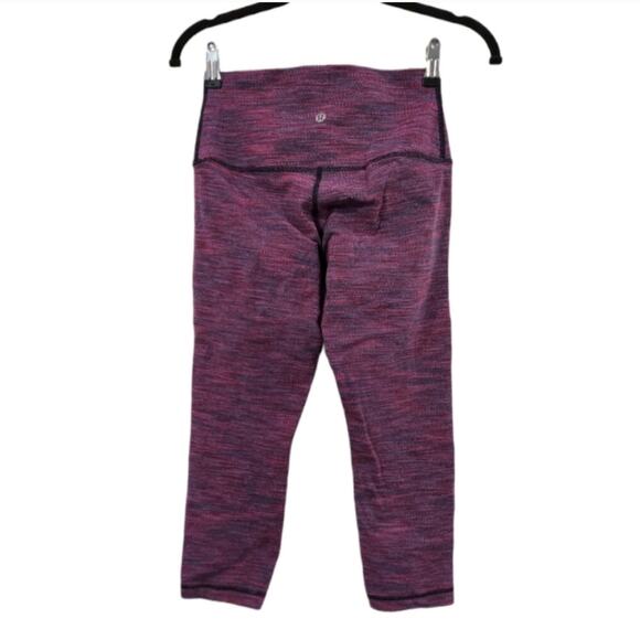 Lululemon Wunder Under Crop II (Roll Down) Leggings Size 4 - Picture 8 of 8